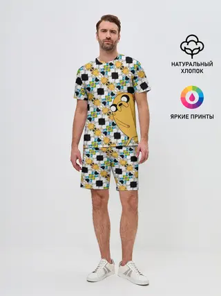 Мужской костюм с шортами / Jake Adventure Time