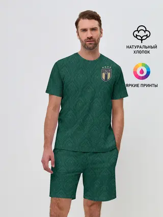 Мужской костюм с шортами / Italy home EURO 2020
