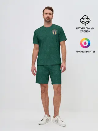 Мужской костюм с шортами / Italy home EURO 2020