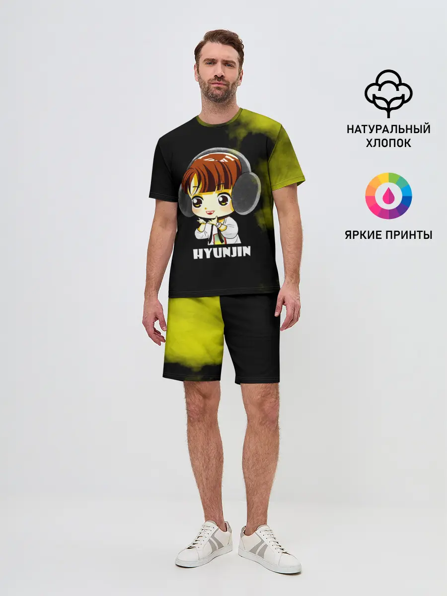 Мужской костюм с шортами / Hyunjin