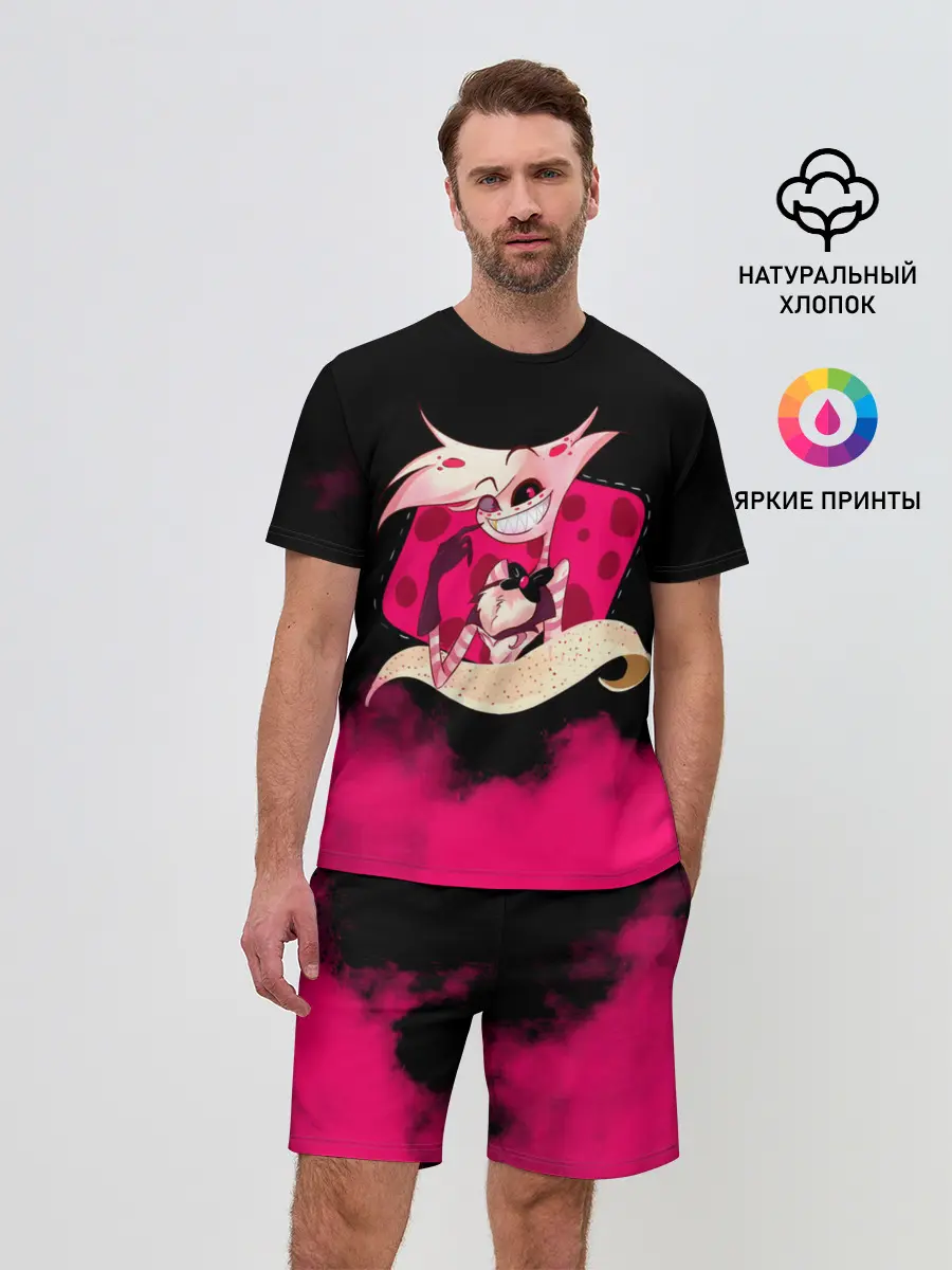 Мужской костюм с шортами / Hazbin Hotel