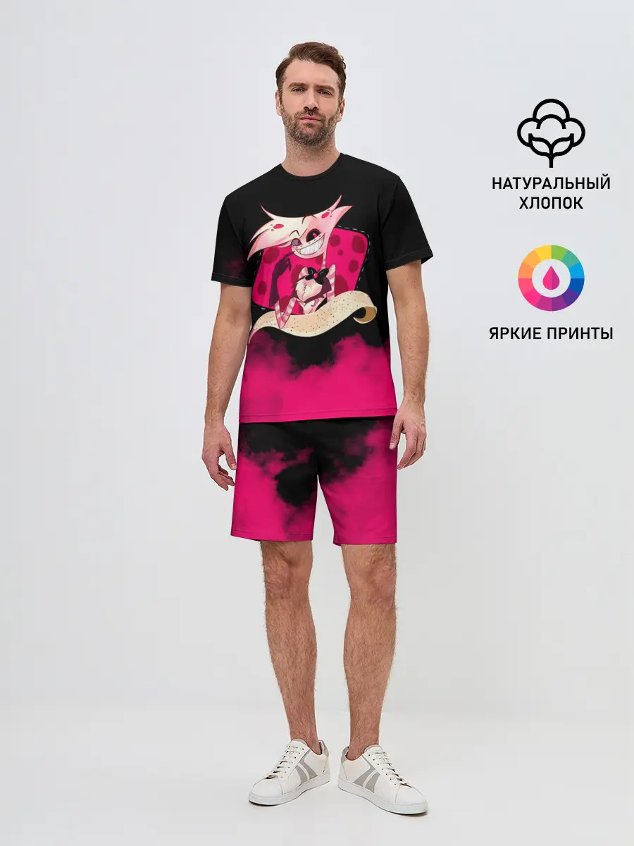 Мужской костюм с шортами / Hazbin Hotel