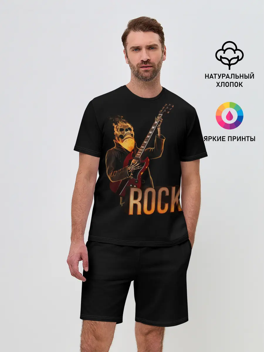 Мужской костюм с шортами / rock