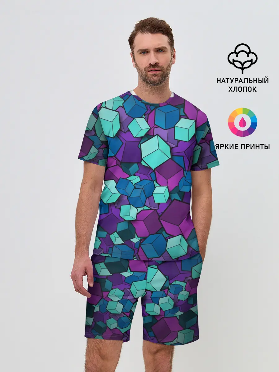 Мужской костюм с шортами / Кубы