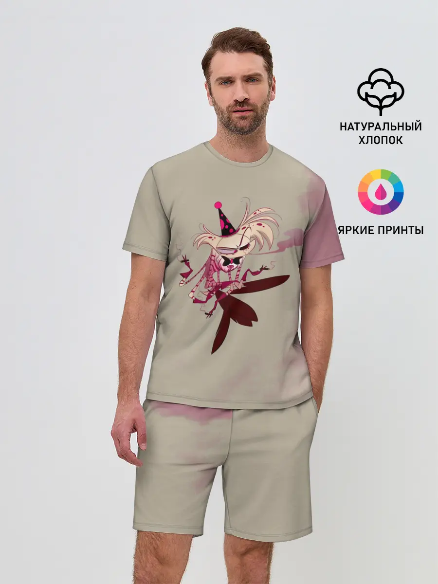 Мужской костюм с шортами / Hazbin Hotel