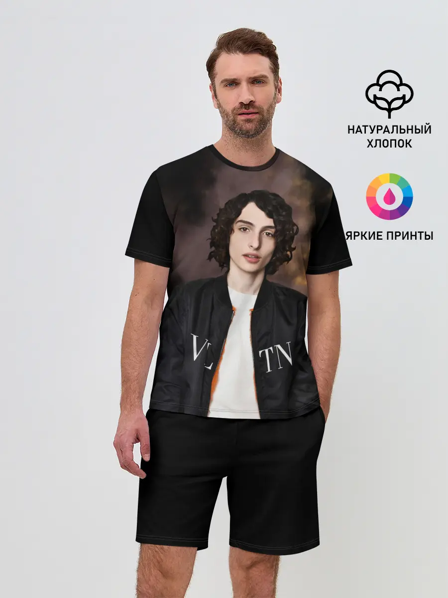 Мужской костюм с шортами / finn wolfhard