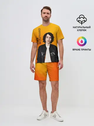 Мужской костюм с шортами / finn wolfhard