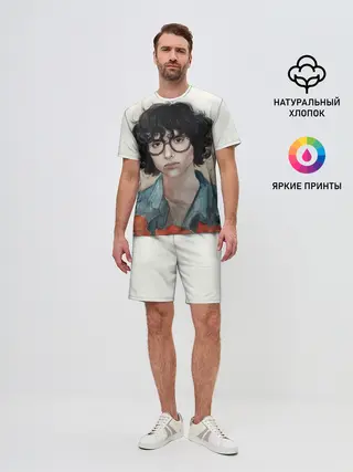 Мужской костюм с шортами / finn wolfhard