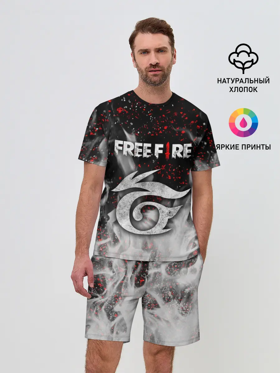 Мужской костюм с шортами / GARENA FREE FIRE