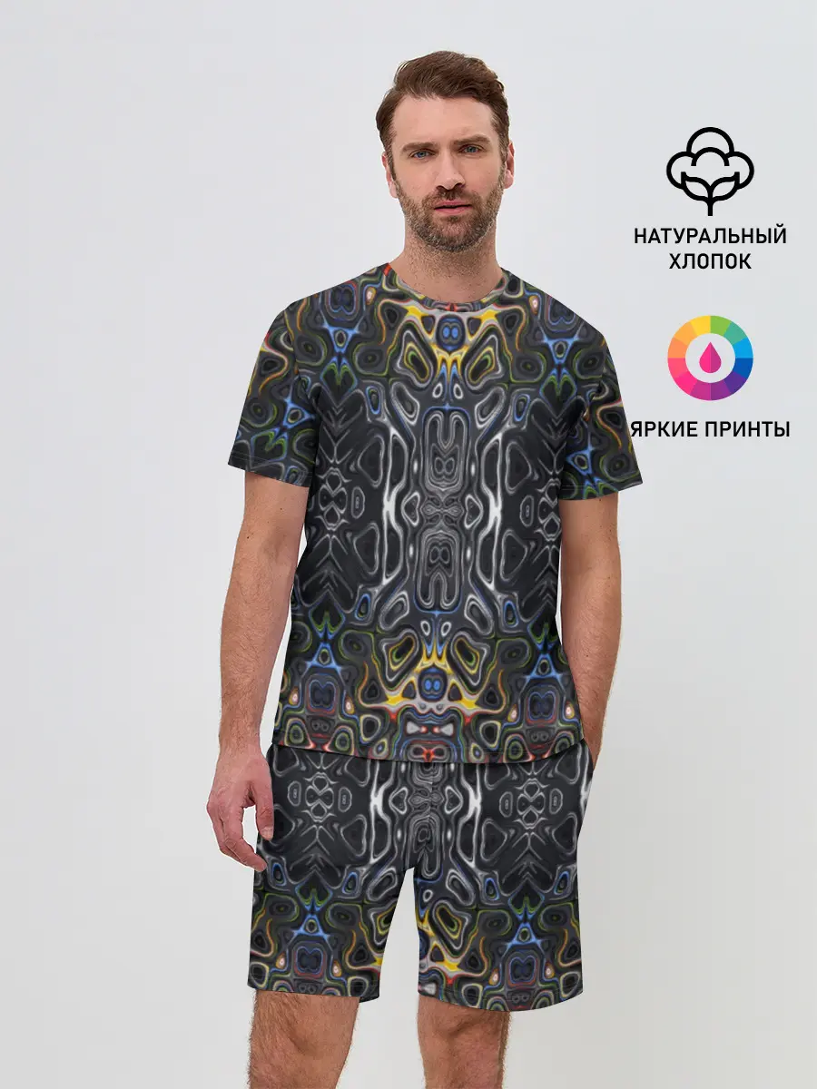 Мужской костюм с шортами / lawnge