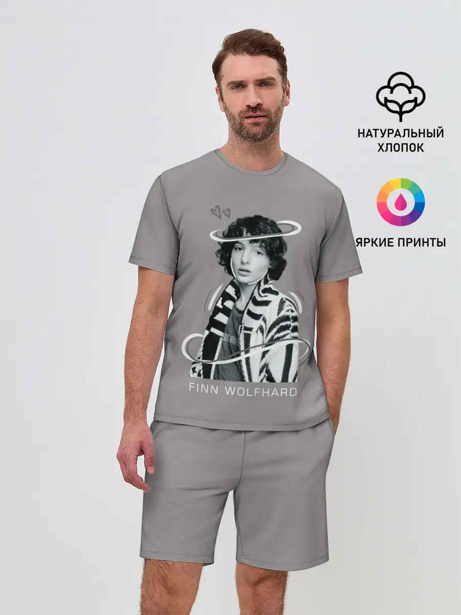 Мужской костюм с шортами / finn wolfhard