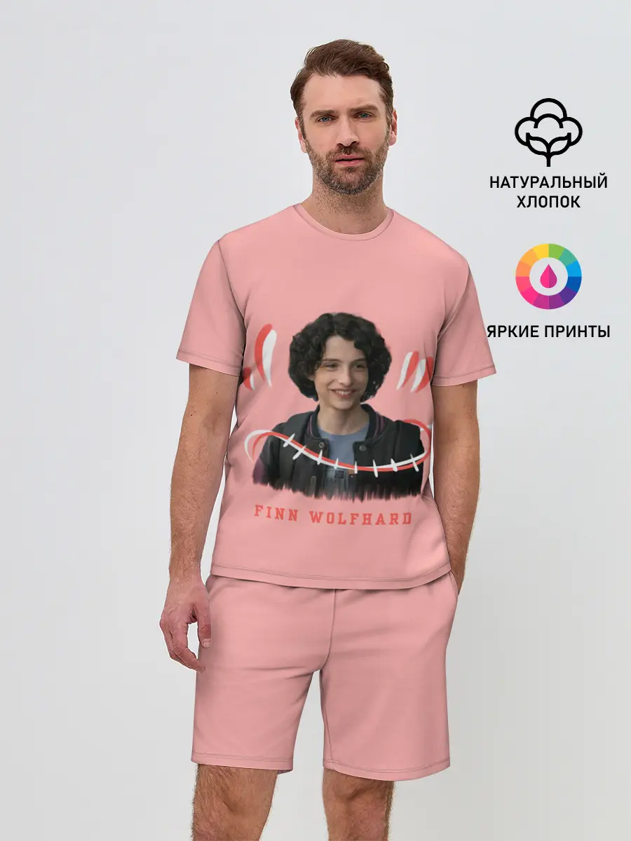 Мужской костюм с шортами / finn wolfhard