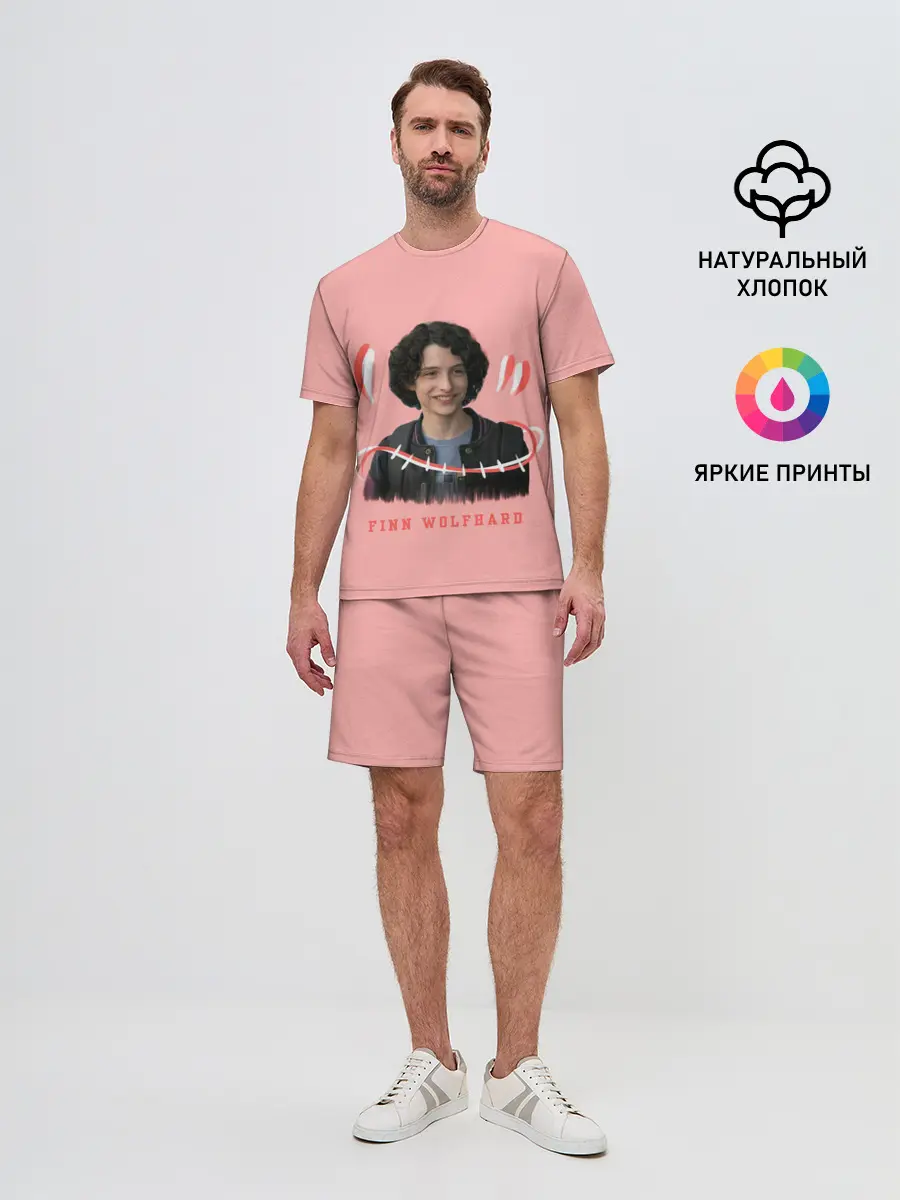 Мужской костюм с шортами / finn wolfhard