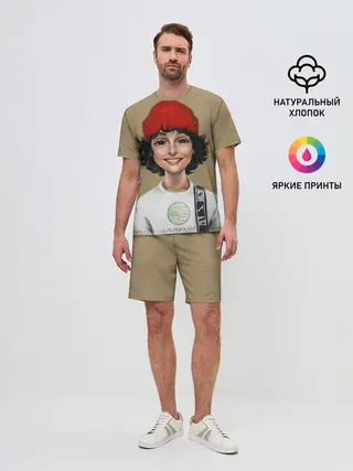 Мужской костюм с шортами / finn wolfhard