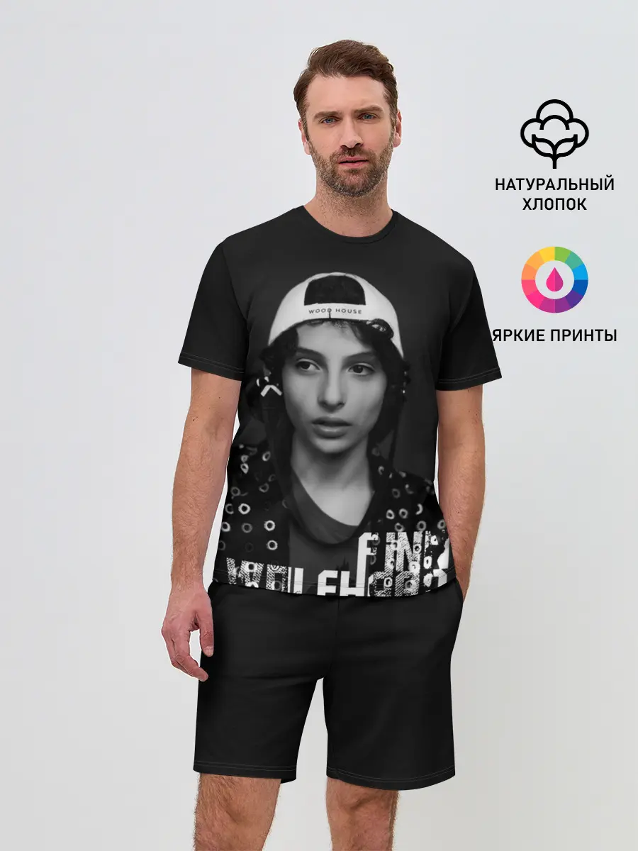 Мужской костюм с шортами / finn wolfhard