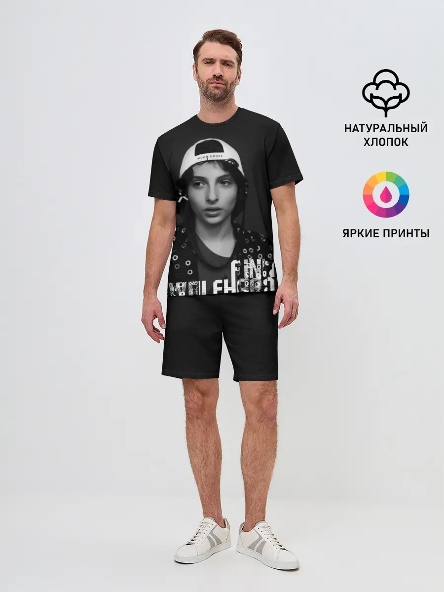Мужской костюм с шортами / finn wolfhard