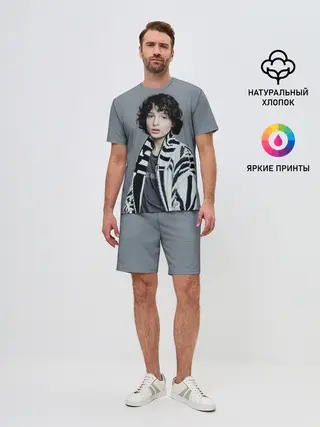 Мужской костюм с шортами / finn wolfhard