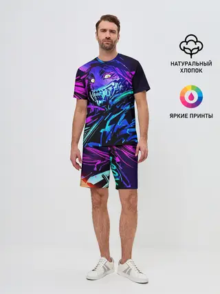 Мужской костюм с шортами / Акали