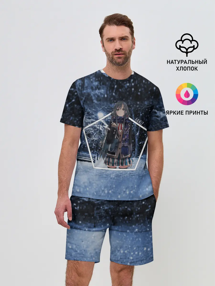 Мужской костюм с шортами / Snow Bunny Girl