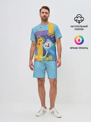 Мужской костюм с шортами / Время приключений Winter