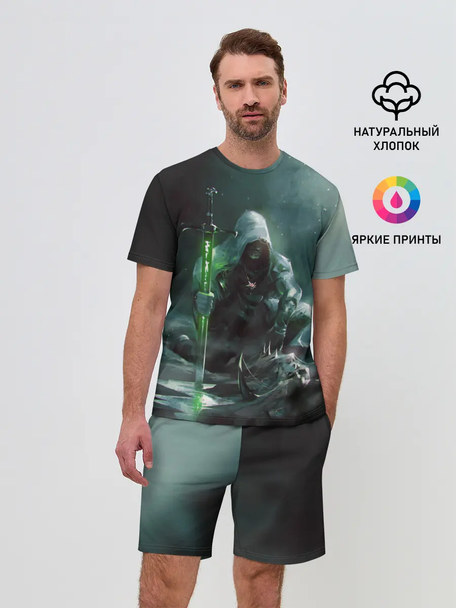 Мужской костюм с шортами / ВЕДЬМАК