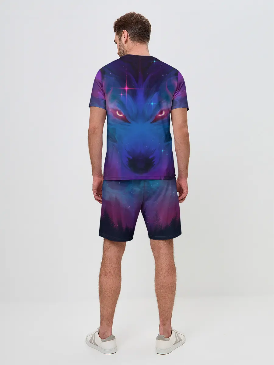 Мужской костюм с шортами / Звездный волк