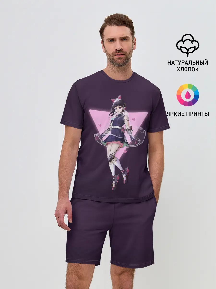 Мужской костюм с шортами / Канао Цуюри