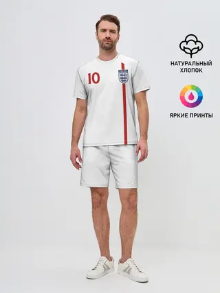 Мужской костюм с шортами / Майкл Оуэн Англия Ретро