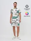 Мужской костюм с шортами / Милый крокодил