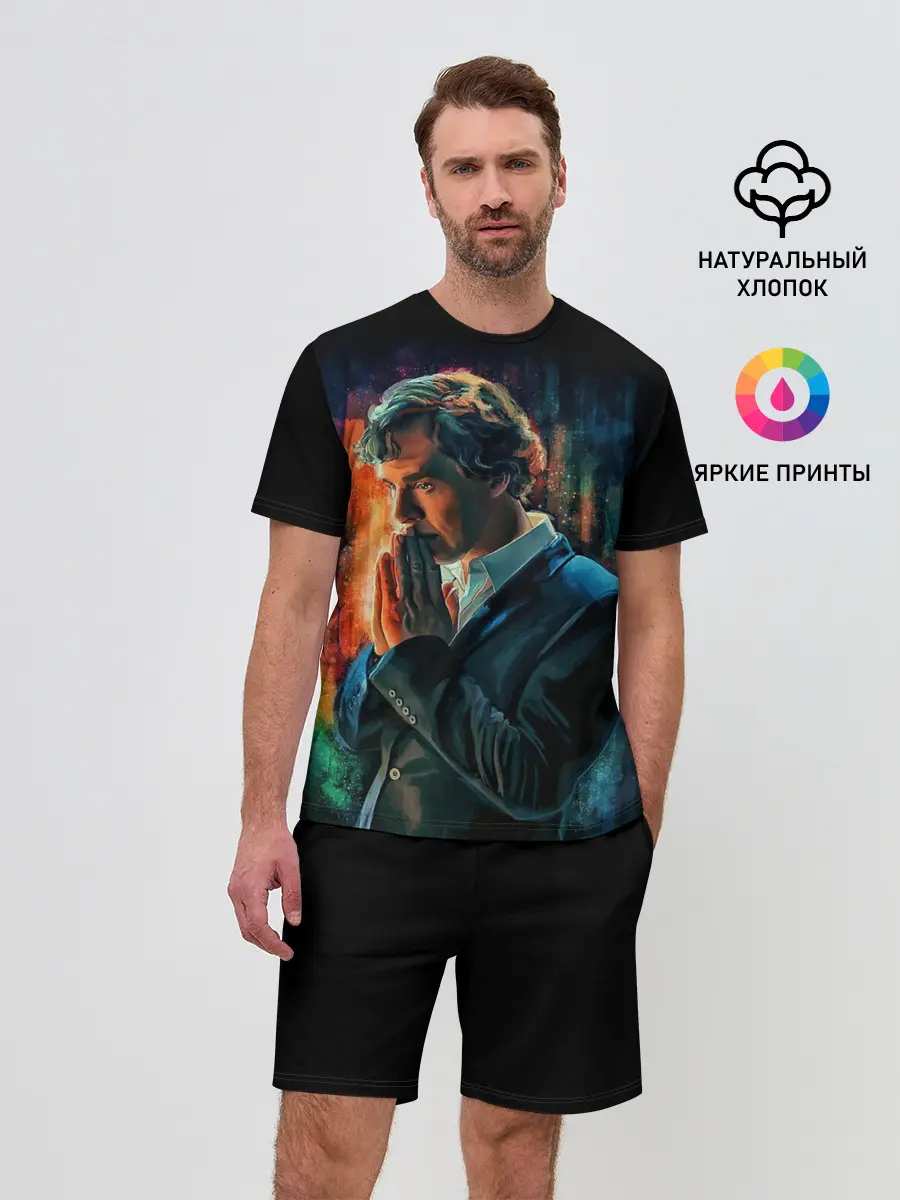 Мужской костюм с шортами / Sherlock