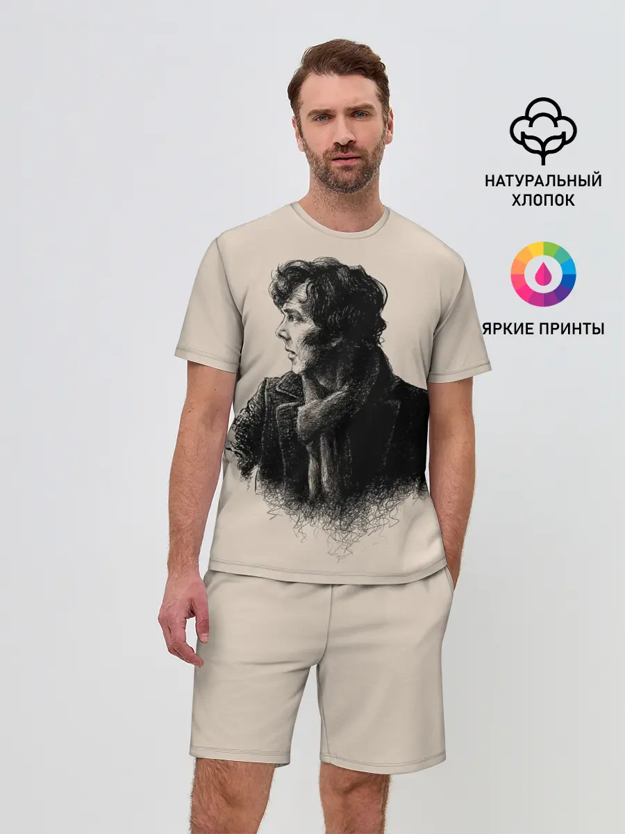 Мужской костюм с шортами / Sherlock