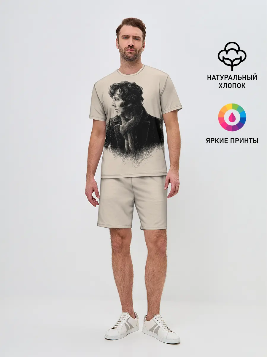 Мужской костюм с шортами / Sherlock