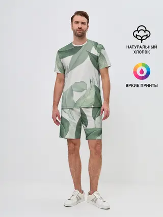 Мужской костюм с шортами / Из тропиков