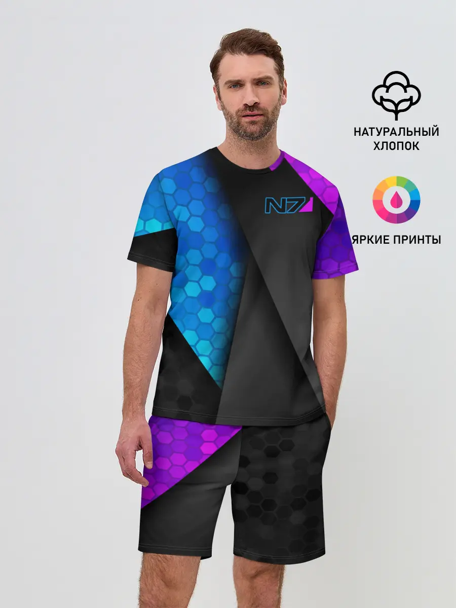 Мужской костюм с шортами / Mass Effect N7