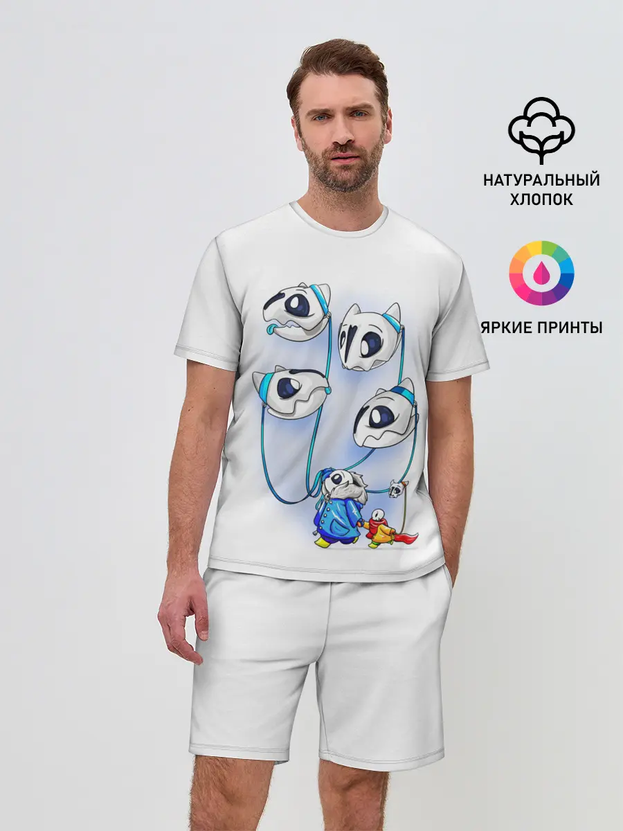 Мужской костюм с шортами / UNDERTALE