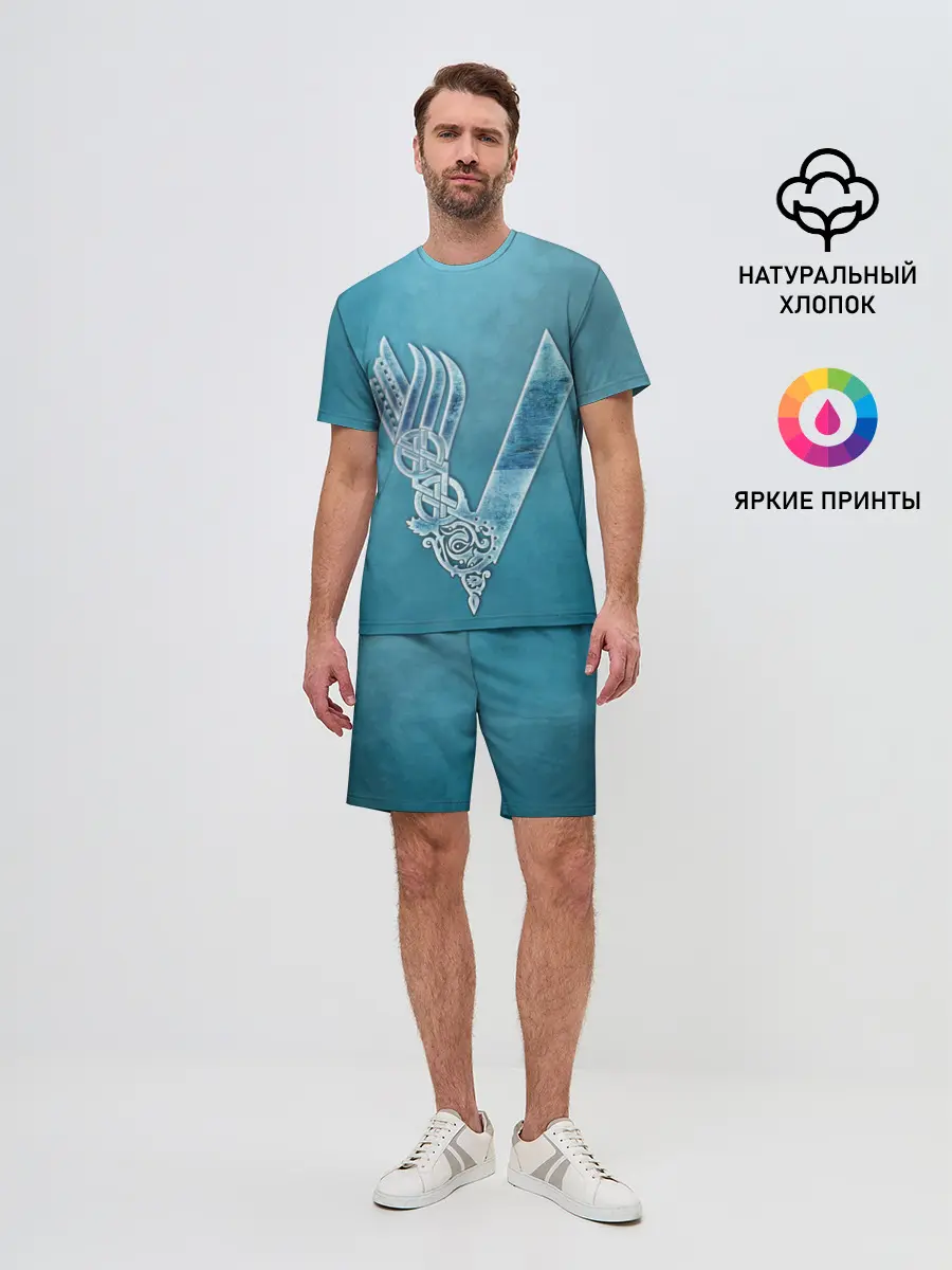 Мужской костюм с шортами / vikings