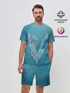 Мужской костюм с шортами / vikings