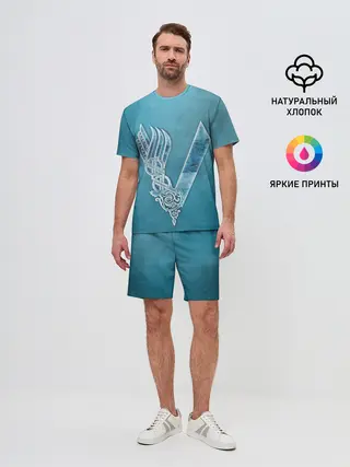 Мужской костюм с шортами / vikings