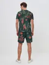 Мужской костюм с шортами / Тропический комуфляж