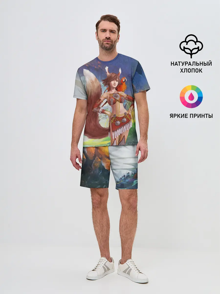 Мужской костюм с шортами / Zoomorph PW