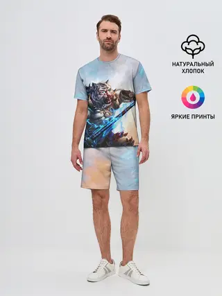 Мужской костюм с шортами / Warrior Zoomorph