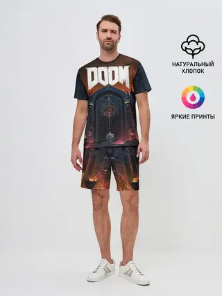 Мужской костюм с шортами / DOOM - Hellgate