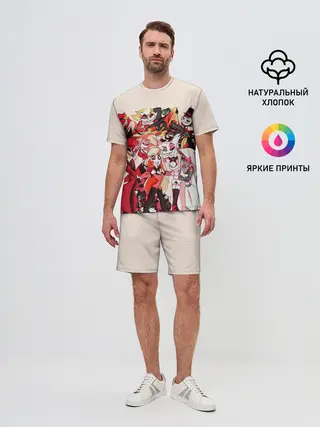 Мужской костюм с шортами / ОТЕЛЬ ХАЗБИН ПЕРСОНАЖИ
