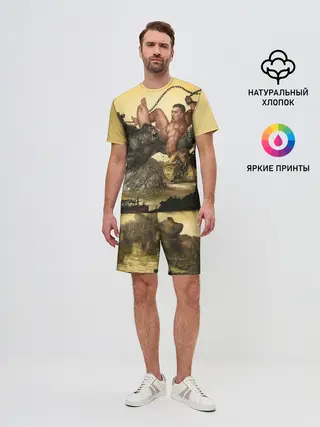 Мужской костюм с шортами / Aniki Fight Art