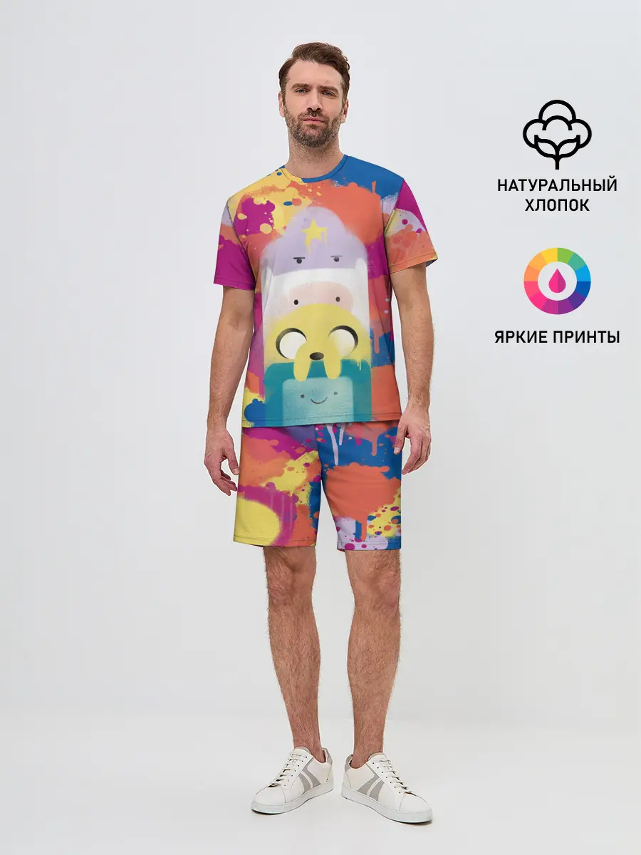 Мужской костюм с шортами / Adventure Time