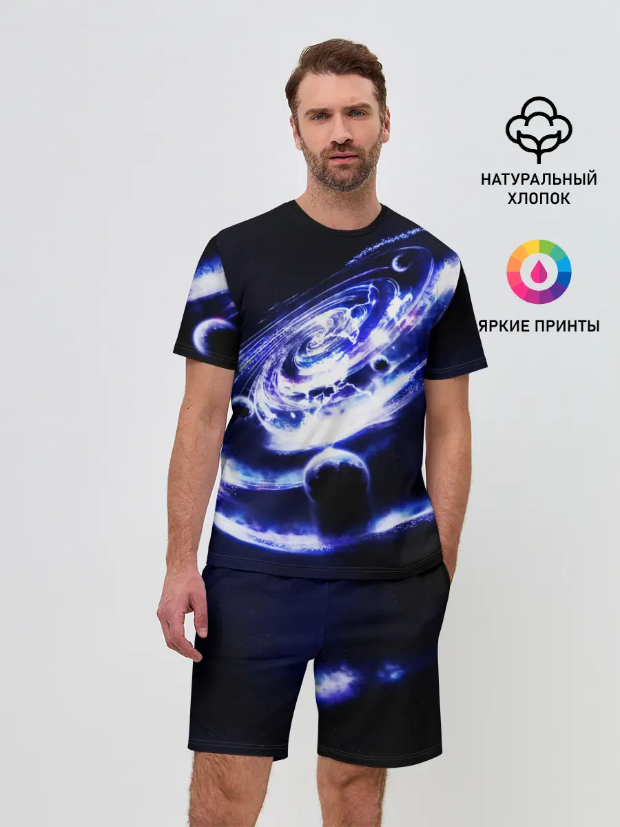 Мужской костюм с шортами / GALAXY