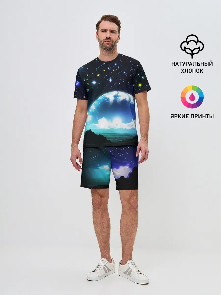 Мужской костюм с шортами / ЛУНА