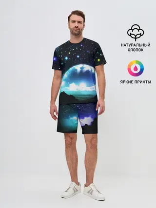 Мужской костюм с шортами / ЛУНА