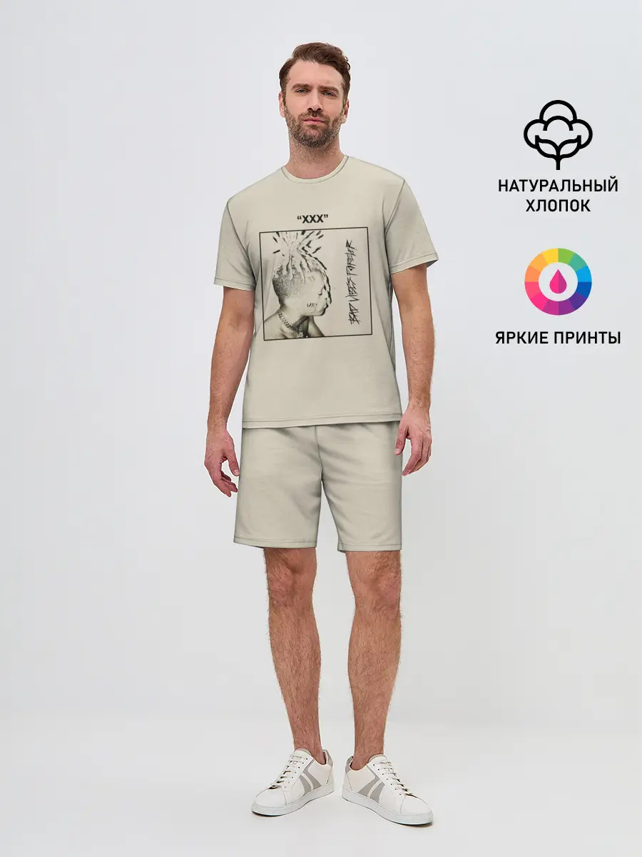 Мужской костюм с шортами / XXXTENTACION BAD VIBES FOREVER