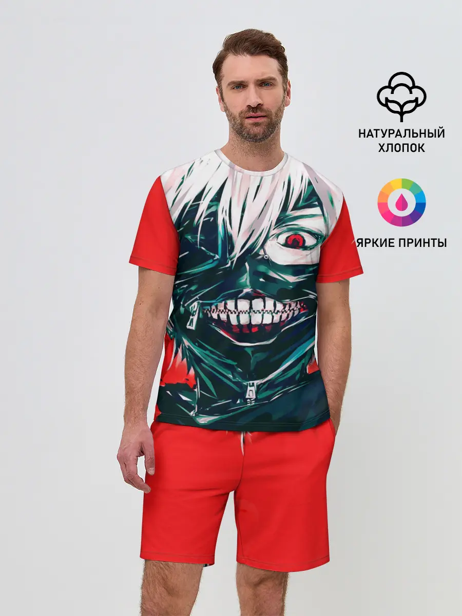 Мужской костюм с шортами / Токийский Гуль